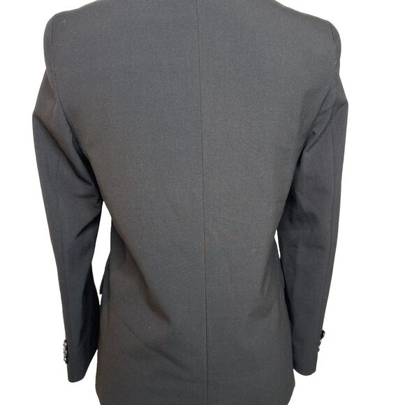 Chaps Boys Black Men's Blazer/Clip Tie bundle Size 14 NWT - Picture 2 of 8